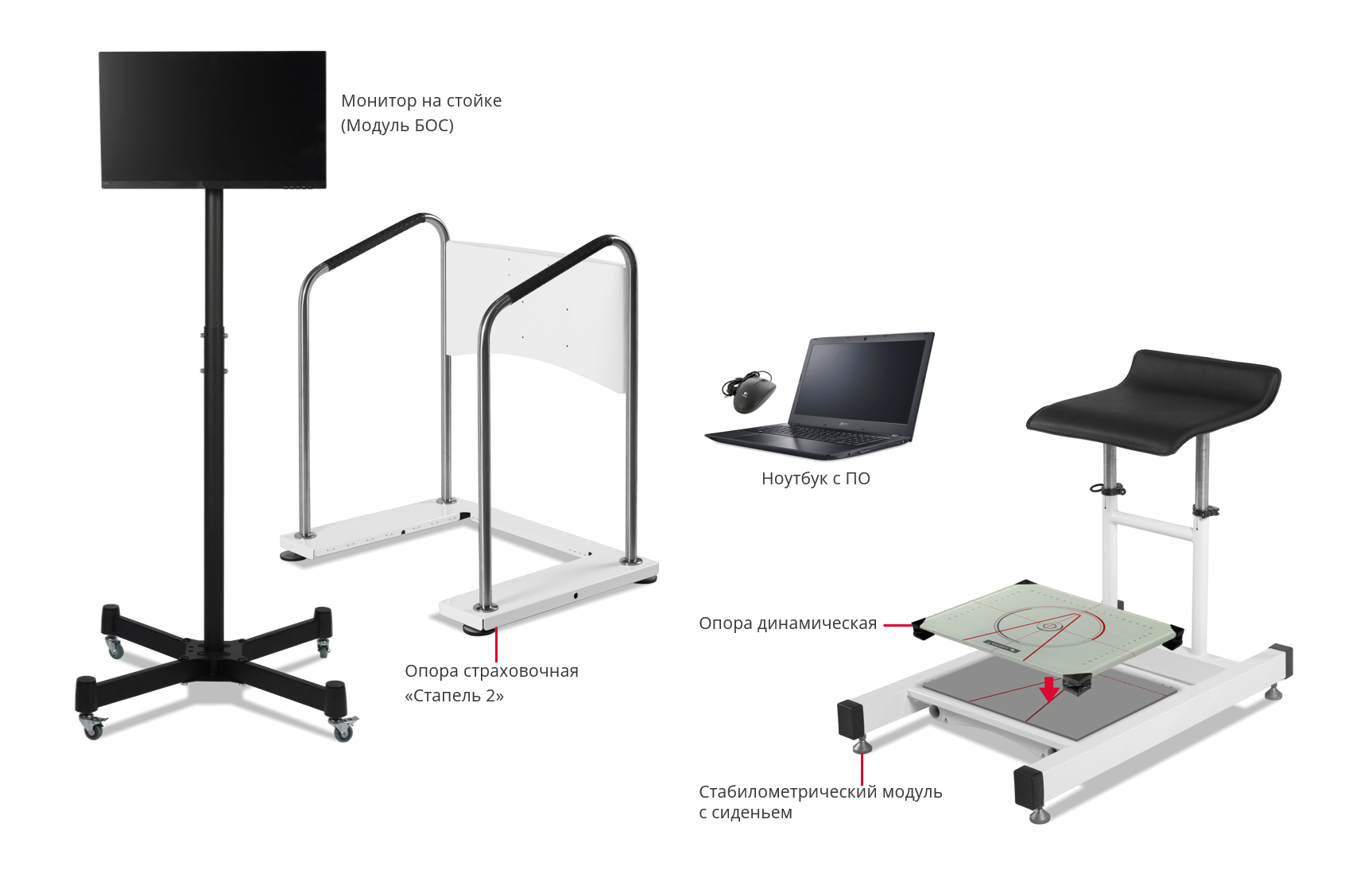 Система стабилографии МЕРА-СТм-150/300-3 (Базовая комплектация)