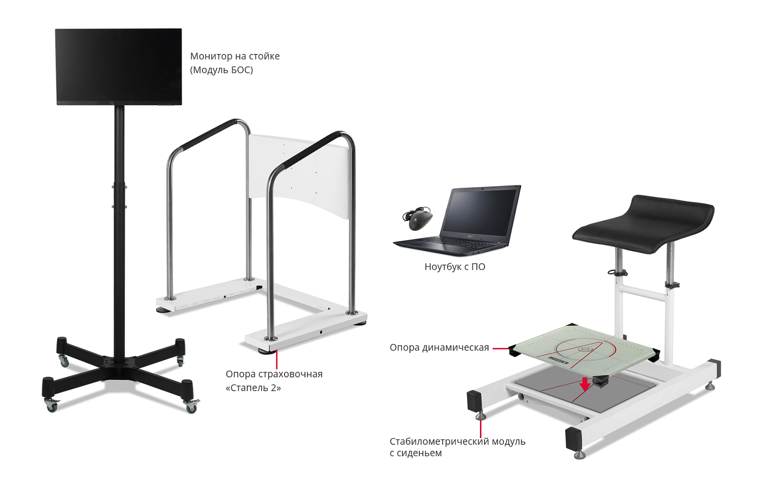 Система стабилографии МЕРА-СТм-150/300-3 (Базовая комплектация)